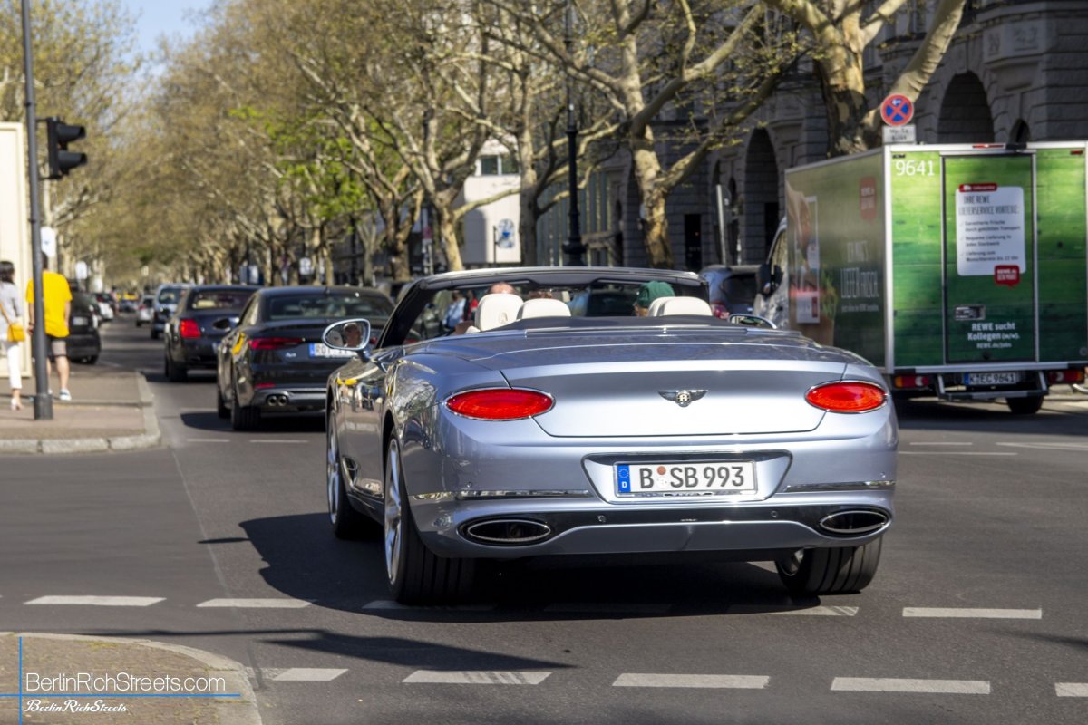 Bentley Continental GTC (2019) spotted in Berlin — BerlinRichStreets